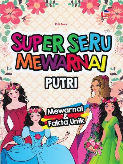 Putri Super Seru Mewarnai