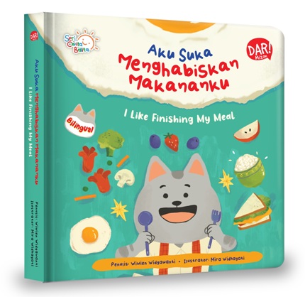 Scb: Aku Suka Menghabiskan Makananku: I Like Finishing My Meal (Boardbook Bilingual)