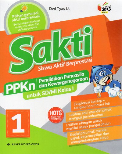 Sakti: Ppkn Kls.1/k13n