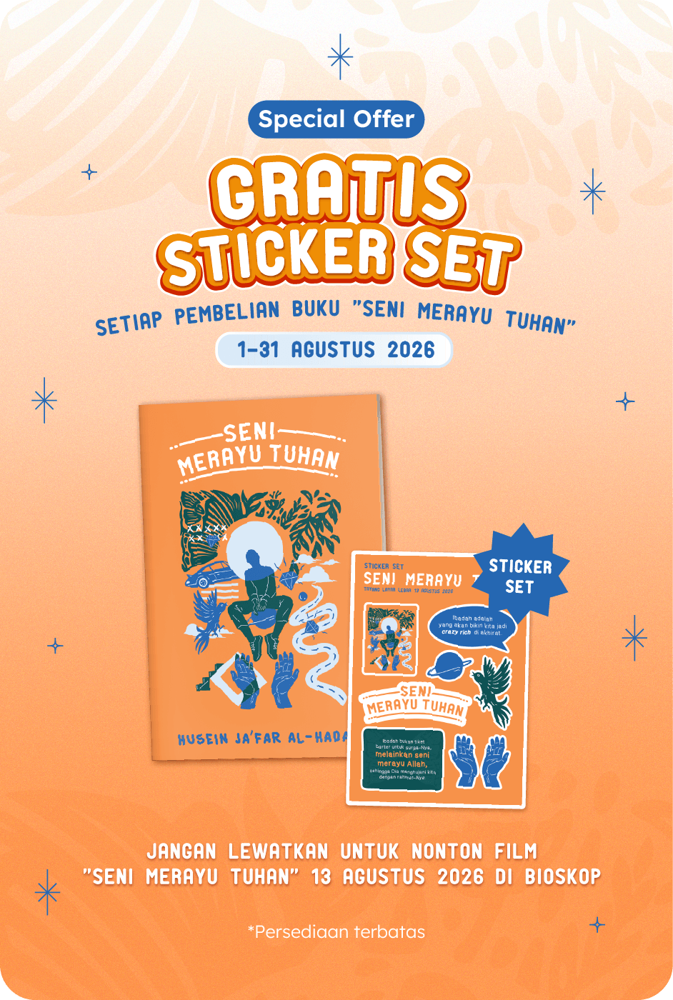 Seni Merayu Tuhan - Special Offer - Bonus Sticker Set