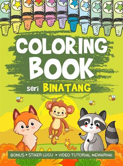 Seri Binatang: Coloring Book