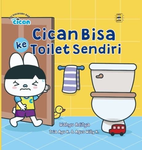 Seri Fun Cican: Cican Bisa Ke Toilet Sendiri (Boardbook)-Republish -Special Offer