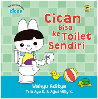 Seri Fun Cican: Cican Bisa Ke Toilet Sendiri (Boardbook)