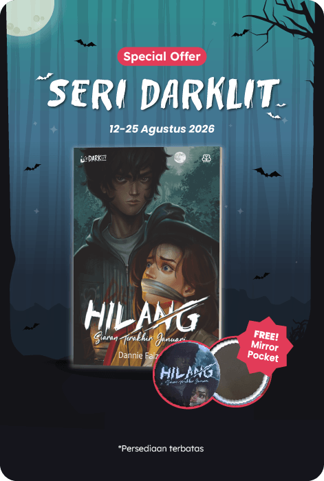 Seri Darklit – Hilang: Siaran Terakhir Januari - Special Offer - Bonus Mirror Pocket