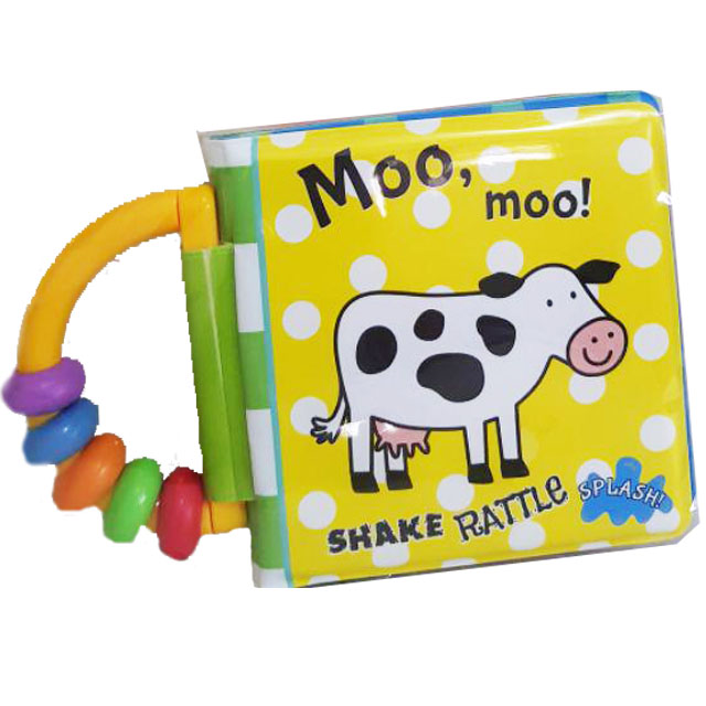 Shake Rattle Splash Animals Bath Book