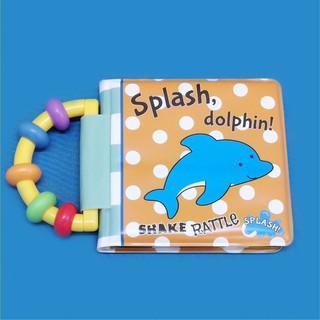 Shake Rattle Splash Dolphin Bath Book