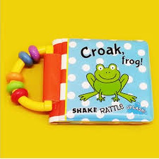 Shake Rattle Splash Frog Bath Book