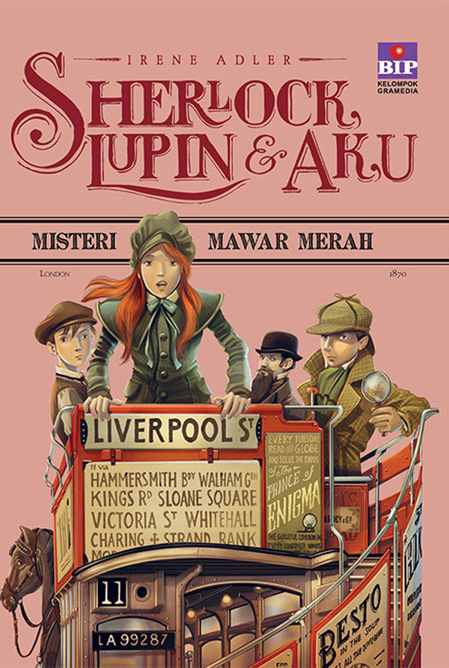 Sherlock, Lupin Dan Aku 3 (Cover Baru) : Misteri Mawar Merah