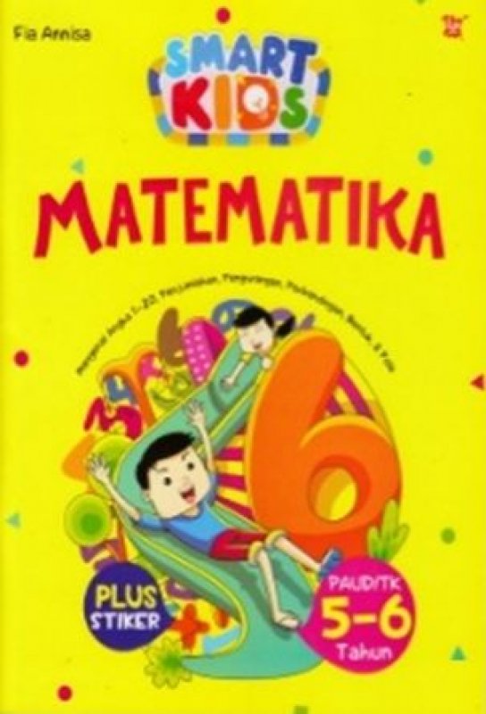 Smart Kids Matematika Paud Tk 5-6 Tahun (Plus Stiker)