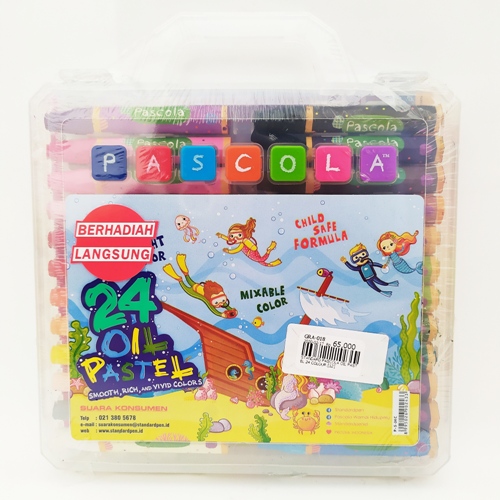 Standard Pascola Oil Pastel 24 Colour