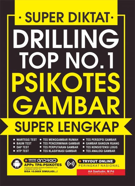 Super Diktat Drilling Top No.1 Psikotes Gambar