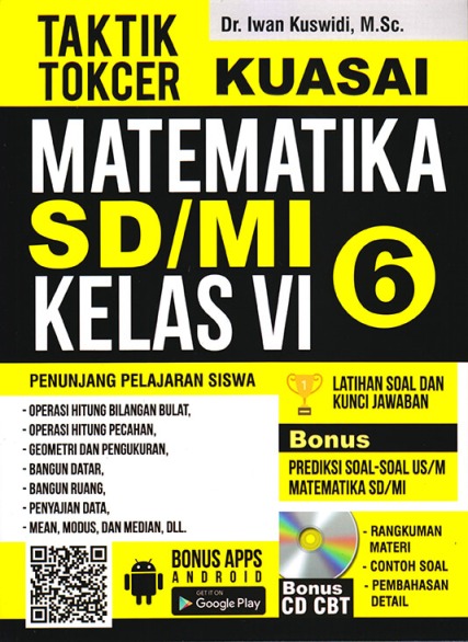 Taktik Tokcer Kuasai Matematika Sd/mi Kelas Vi