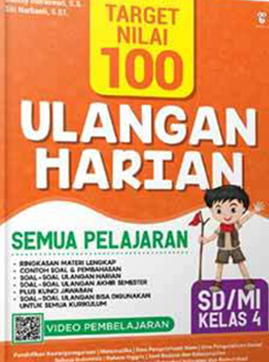 Target Nilai 100 Ulangan Harian Semua Pelajaran Sd/mi Kelas 4