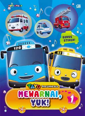 Tayo The Little Bus: Mewarnai, Yuk! 1