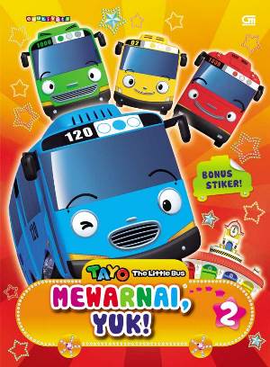 Tayo The Little Bus: Mewarnai, Yuk! 2