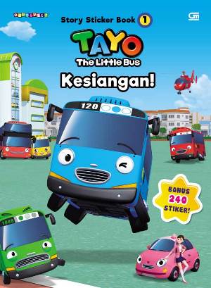Tayo The Sticker Bus 1: Tayo The Little Bus: Kesiangan!