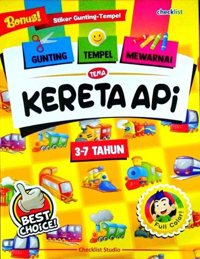 Tema Kereta Api 3-7 Tahun : Gtm ( Checklist )