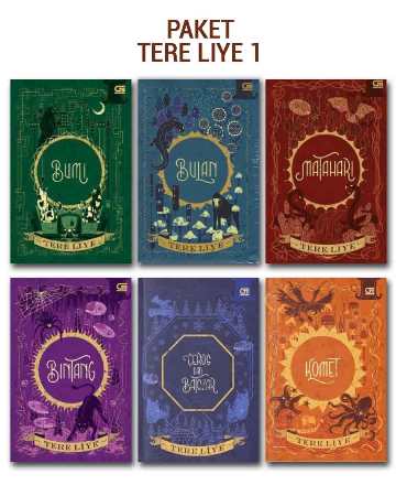 Tere Liye 1 (Bumi,bulan,matahari,bintang,komet,ceros)