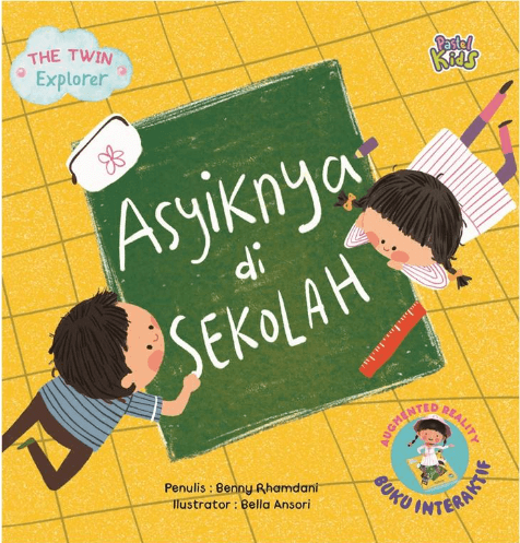 The Twin Explorser.ayiknya Di Sekolah (Boardbook-Ar)