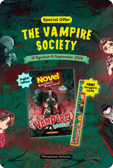 The Vampire Society - Bonus Penggaris Akrilik
