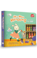 Seri Cerita Balita: Aku Mau Menolong (Boardbook)