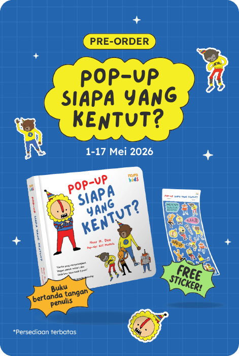 Siapa Yang Kentut - Bertanda Tangan Penulis - Free Sticker - Pre Order