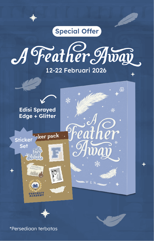 A Feather Away - Special Offer – Sprayed Edging - Bonus Exclusive Sticker Set