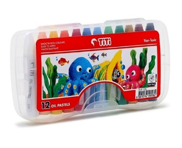Titi Oil Pastel Crayon 12 Colors