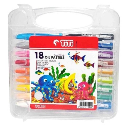 Titi Oil Pastel Crayon 18 Colors