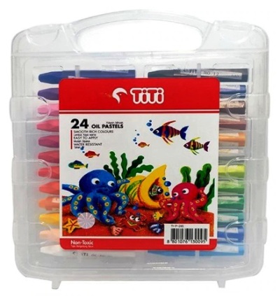 Titi Oil Pastel Crayon 24 Colors