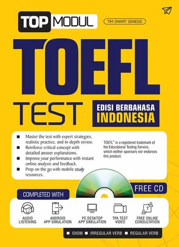Top Modul Toefl Test Ed Berbahasa Indonesia