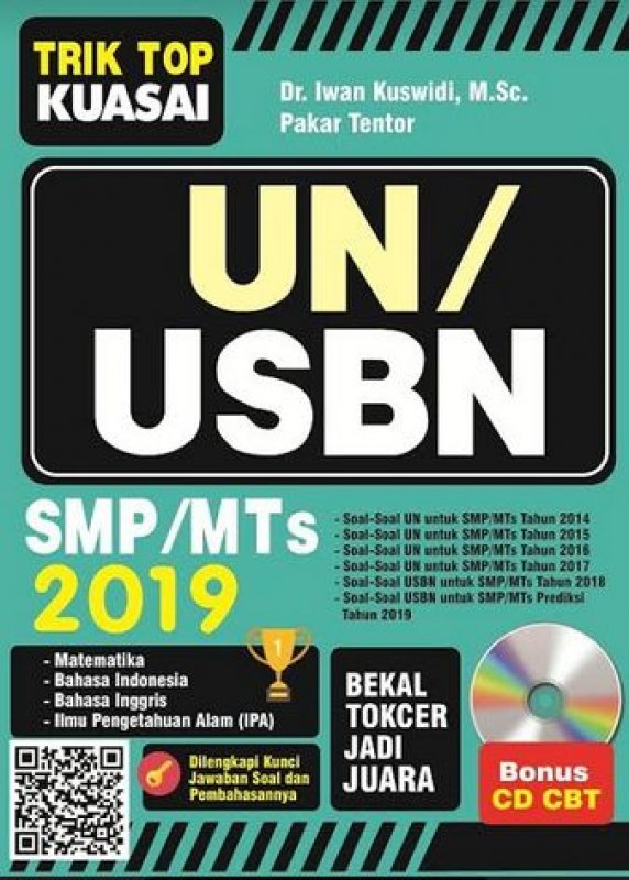 Trik Top Kuasai Un/usbn Smp/mts 2019 Bonus Cd Cbt