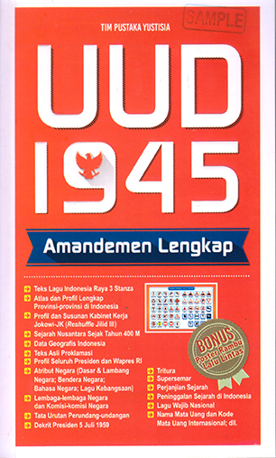 Uud 1945 Amandemen Lengkap (Bonus Poster Rambu Lalu Lintas)