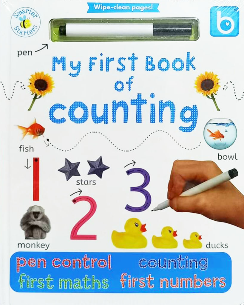Wipe Clean Casebound Board: Counting
