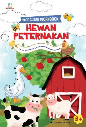 Wipe Clean Workbook: Hewan Peternakan