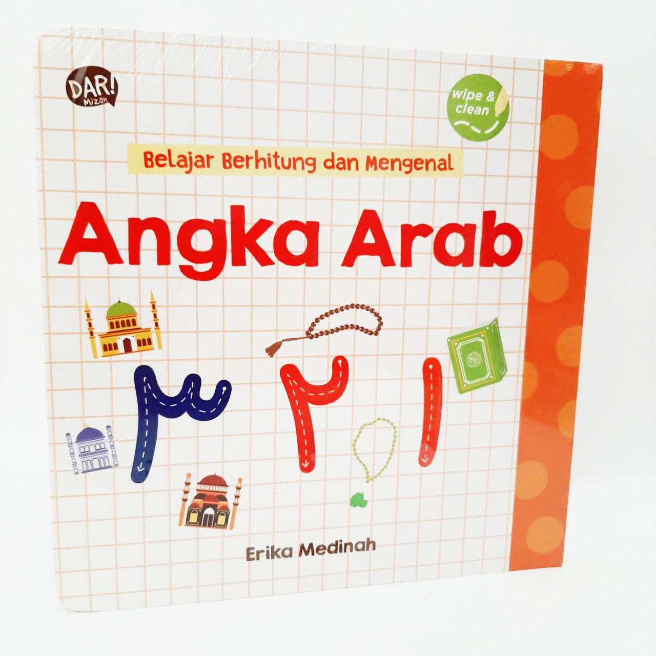 Wipe&Clean: Belajar Berhitung Dan Mengenal Angka Arab (Boardbook)