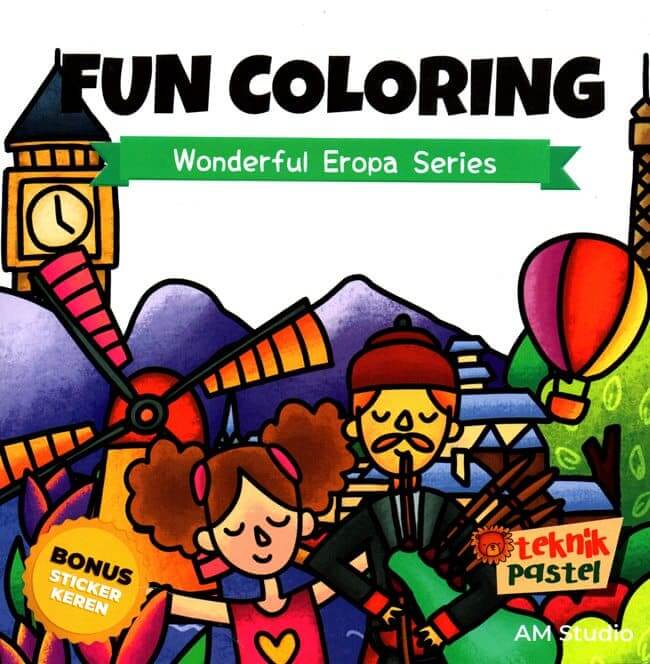 Wonderful Eropa Series: Fun Coloring