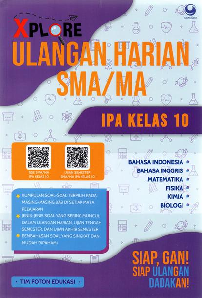 Xplore Ulangan Harian Sma / Ma Ipa Kelas 10