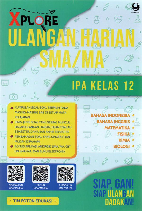 Xplore Ulangan Harian Sma / Ma Ipa Kelas 12