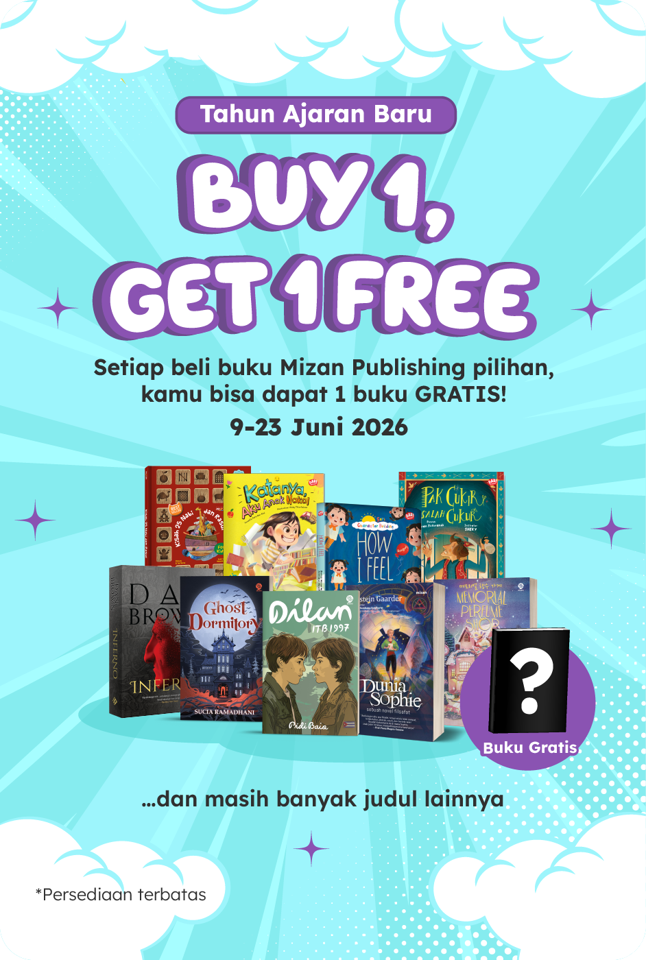 Buy 1 Get 1 FREE Book
