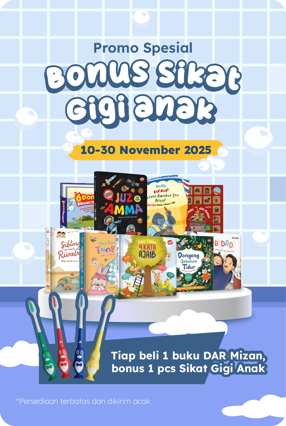 Bonus Sikat Gigi Anak
