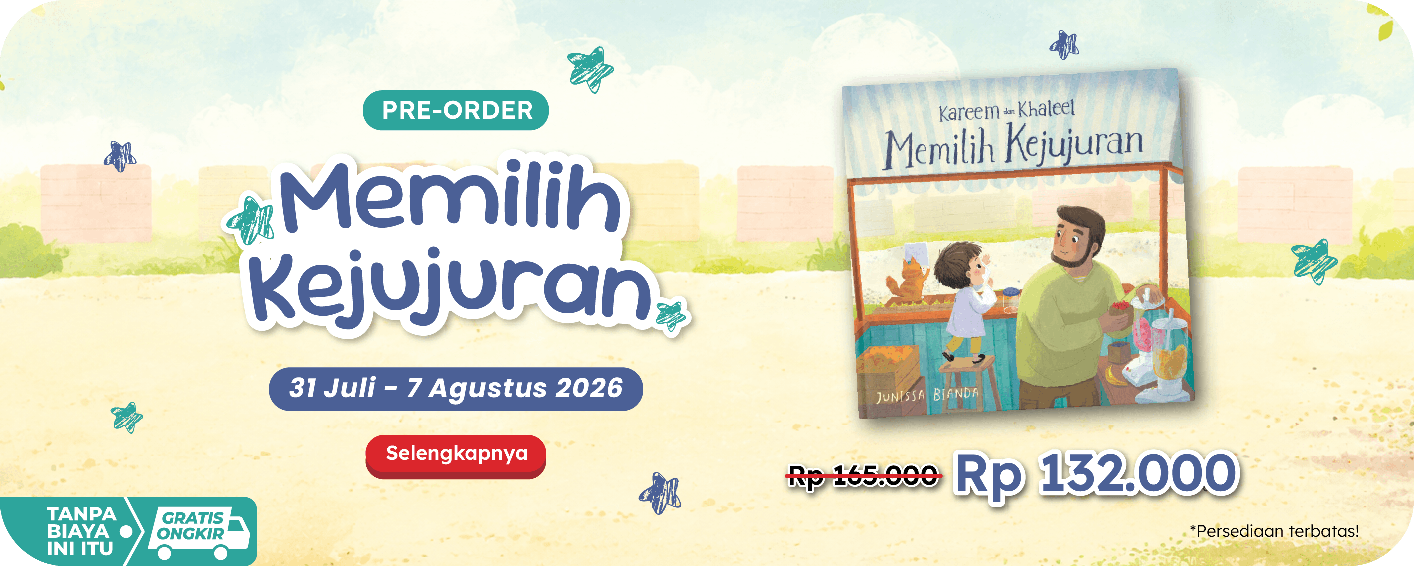 Preorder Kareem & Khallel: Memilih Kejujuran 