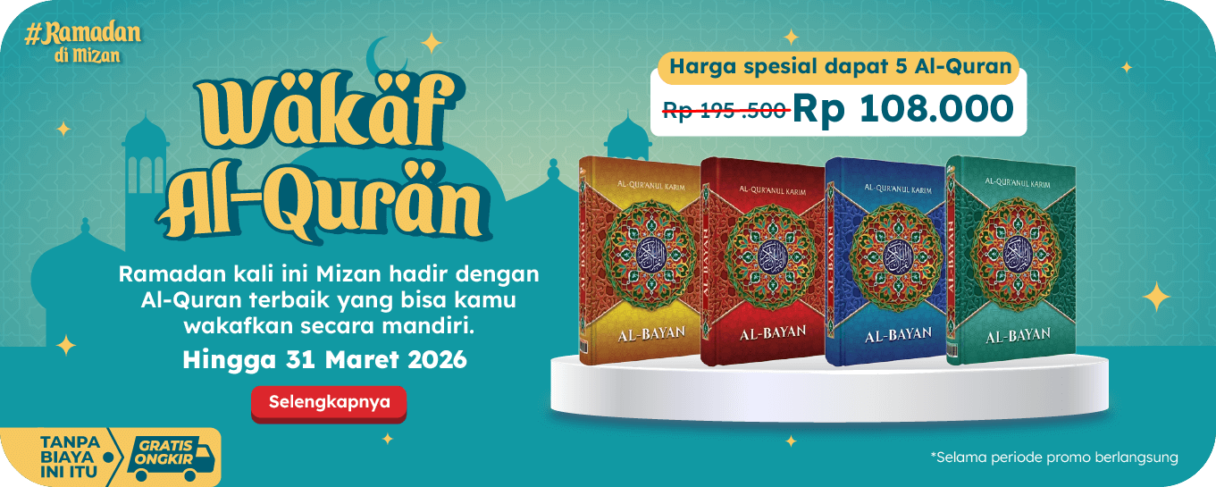 Paket Wakaf Mandiri 5 Eks Al-Quran Ukuran A5