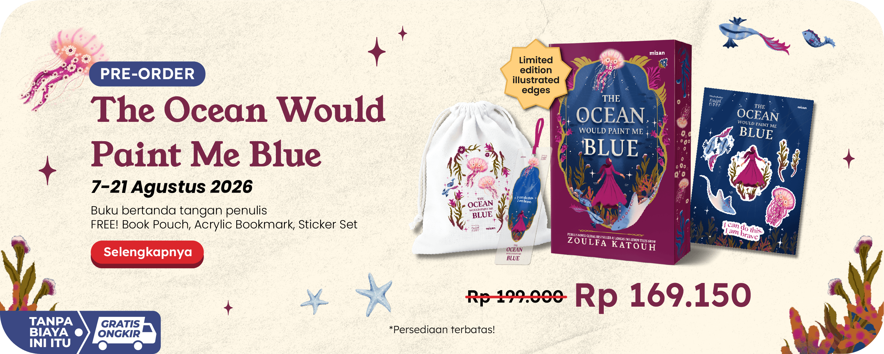 Pre Order The Ocean Would Paint Me Blue