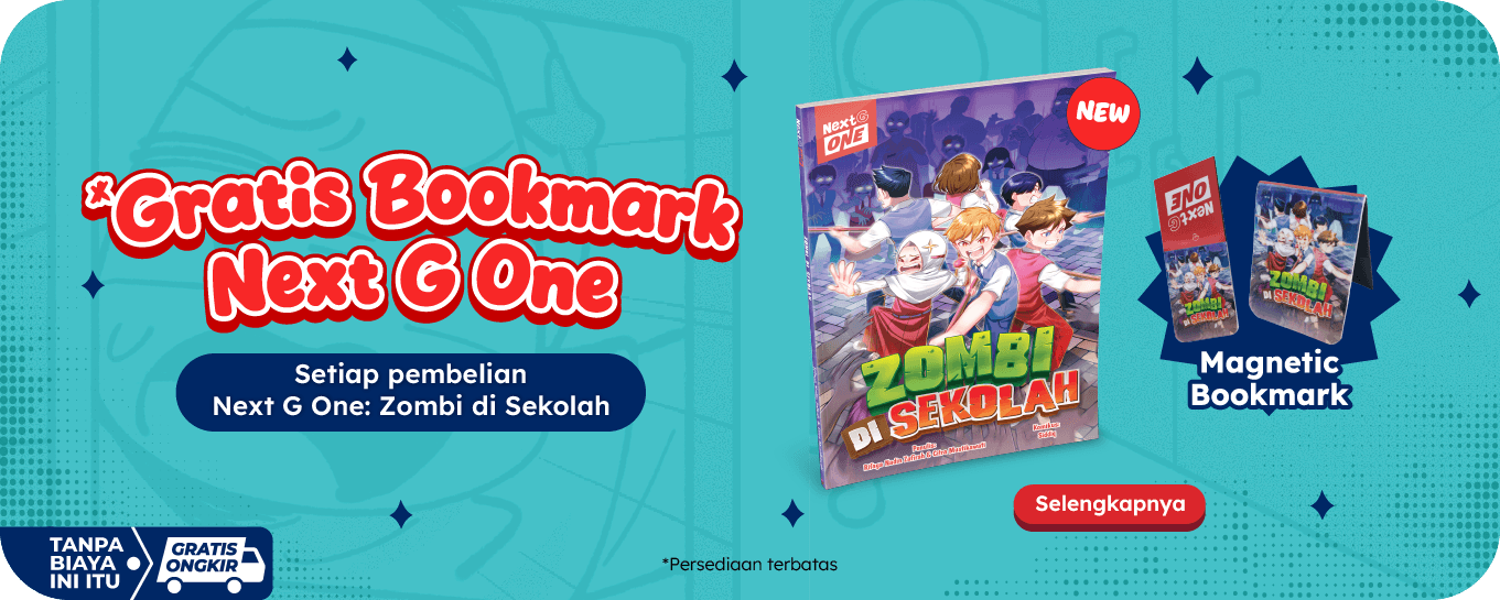 Next G One - Zombie Di Sekolah - Bonus Magnetic Bookmark